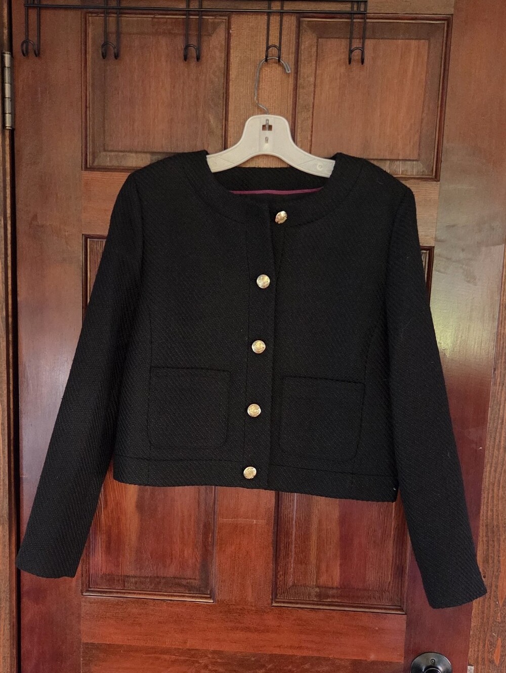 Jcrew Factory Black Lady Jacket
